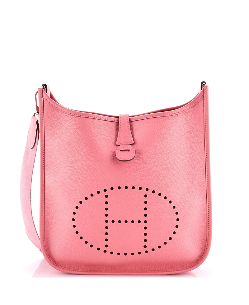 Pre-owned Pre-owned Hermes Hermes Pm Evelyne Bag Gen Iii Epsom In Pink