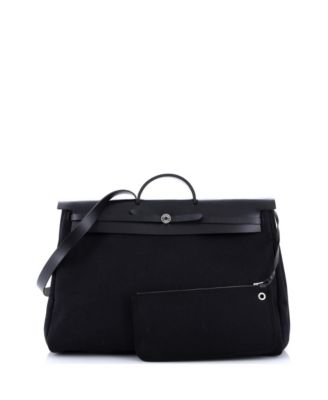 50 Herbag Zip Leather and Toile