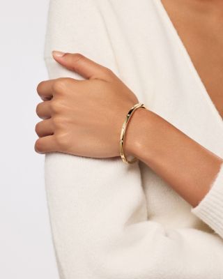 Selena Gold Bangle Bracelet