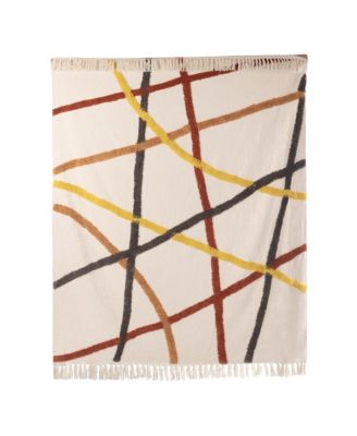 Tashi Throw Blanket, 60&amp;quot; L x 50&amp;quot; W