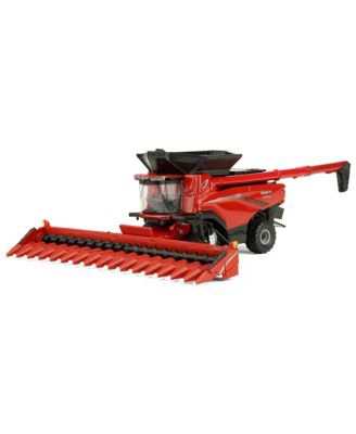 1/64 Case IH Axial-Flow AF11 Combine with Draper Head &amp; Corn Head - Ages 5-7 Years