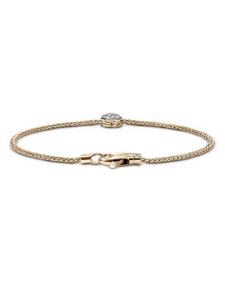 14K Yellow Gold JH Essentials Diamond Pav&eacute; Bracelet