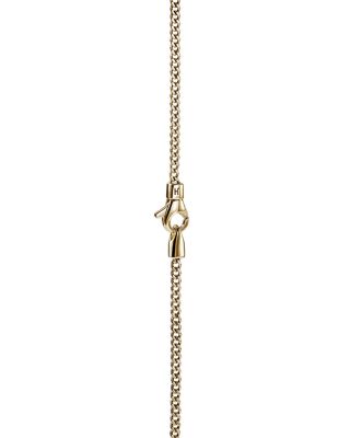 Men's 14K Yellow Gold Chain Curb Link Necklace, 18"