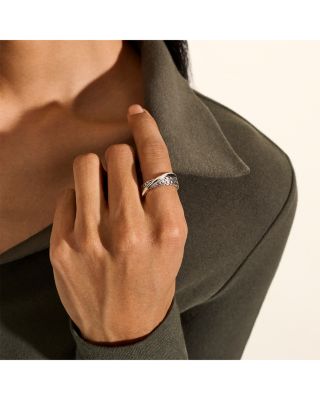  Sterling Silver JH Essentials Crossover Ring