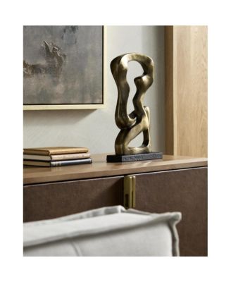 Neblina Decorative Sculpture, Gold
