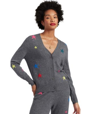 Women's Wool Cashmere Star Cardigan