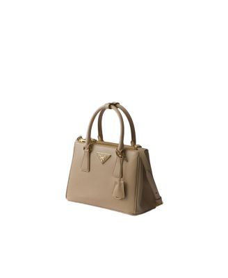 Galleria Small Patent Saffiano Leather Bag