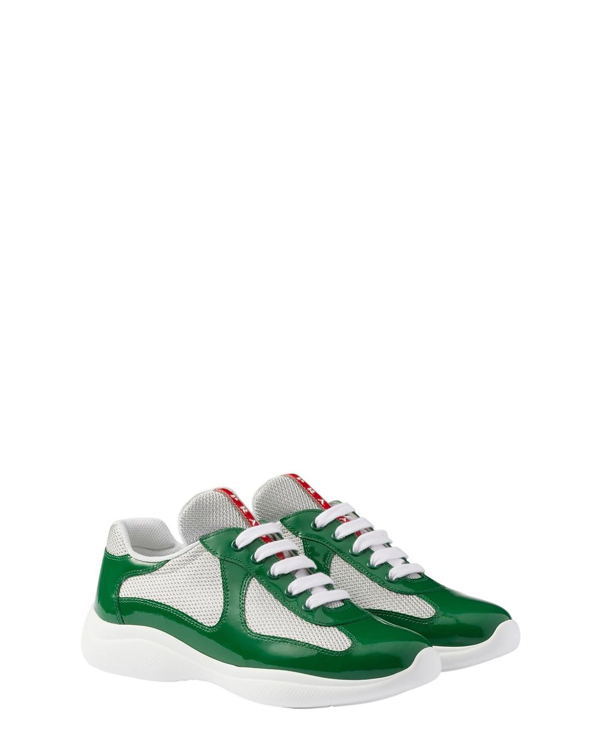 Prada Women's America's Cup Biker Fabric Sneakers