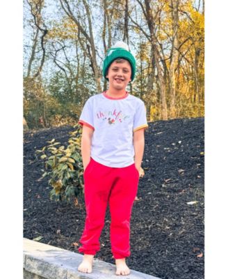 Unisex Thanksgiving Crewneck T-Shirt - Baby, Little Kid, Big Kid