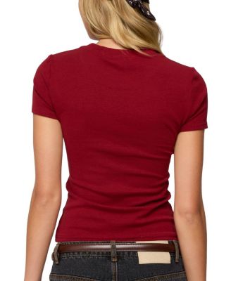  Daphney Ribbed T-Shirt