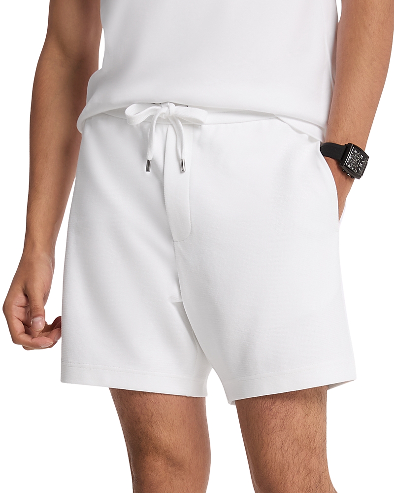 Michael Kors Men's Textured Double Knit Drawstring Shorts