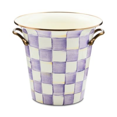 Violet Check Wine Cooler