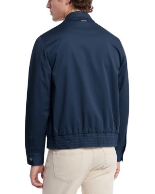 Cotton Stretch Harrington Jacket