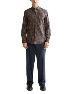 Micro AOP Slim Fit Shirt