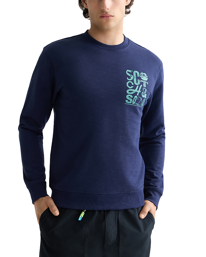 Scotch & Soda Left Chest Logo Sweatshirt