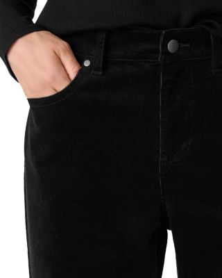 High Waisted Straight Ankle Jeans in Biscuit