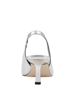 Women's Gretel Leather Slingback Pumps