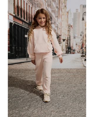Girls' Long Sleeved Hoodie & Jogger Pants Set - Little Kid