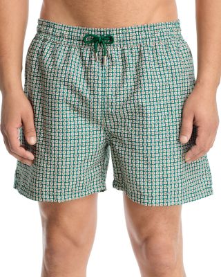 Lowell Patterned Swim Trunks