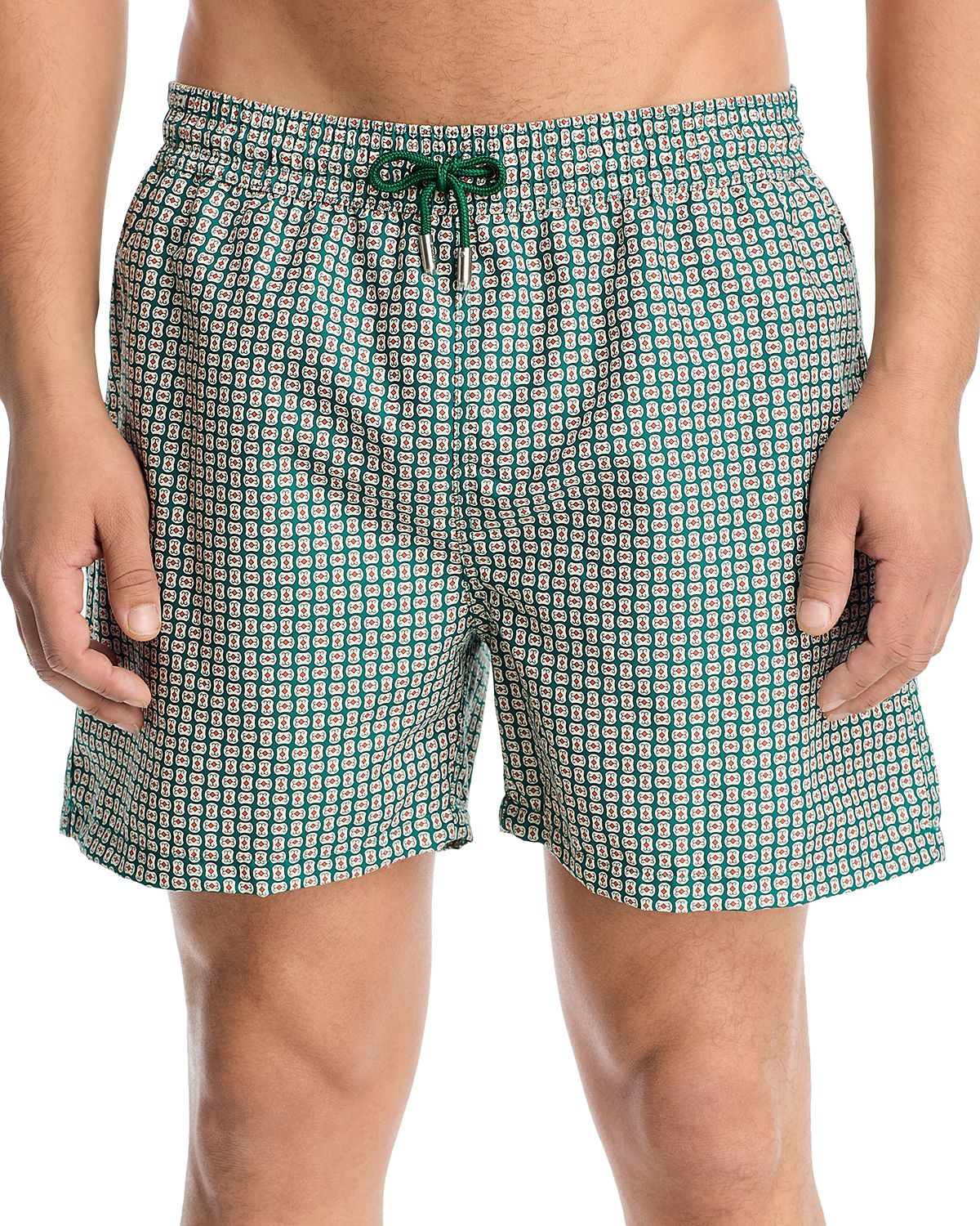 Simkhai Men's Lowell Patterned Swim Trunks