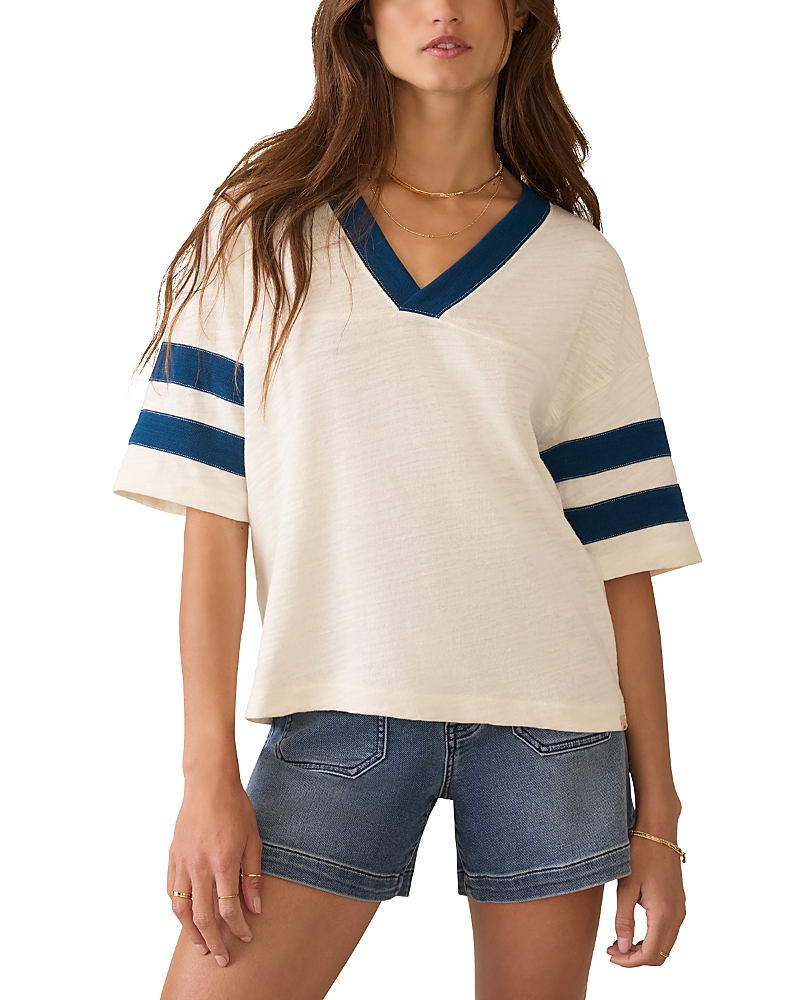 Faherty Sunwashed Varsity Tee
