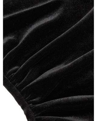 Scarlett Drape Velvet Top