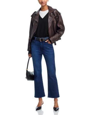 The Reboot High Rise Ankle Bootcut Jeans in Trick