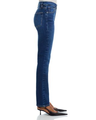 The Pencil High Rise Slim Straight Jeans in Femma