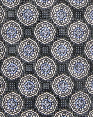 Silk Classic Medallion Tie