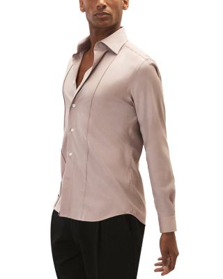Melody Tuxedo Bib Regular Fit Wool Shirt
