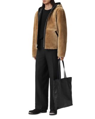 Mostyn Shearling Reversible Bomber Jacket