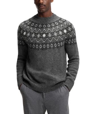 Hisle Relaxed Fit Fair Isle Sweater