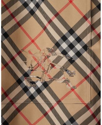  Packaway Check Twill Cape