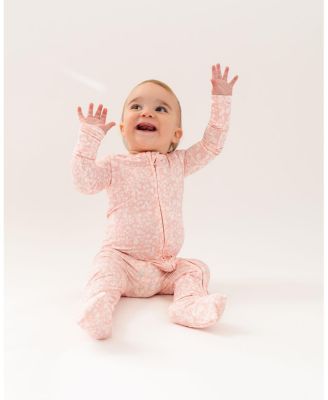  Girls' Petite Fleur Bamboo Sleeper - Baby