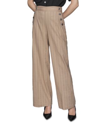 Stripe Straight Pants