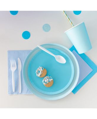 Solid Shade Colors, Paper Party Cocktail Napkins, Set of 20