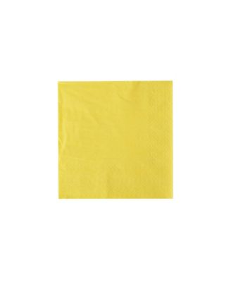 Solid Shade Colors,  Paper Party Large Napkins, Set of 16
