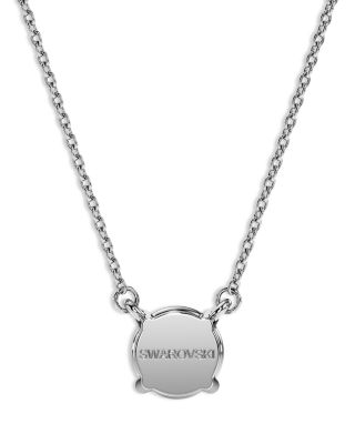 Eternity Certified Lab Grown Diamond Solitaire Pendant Necklace, 15.87-17.87"