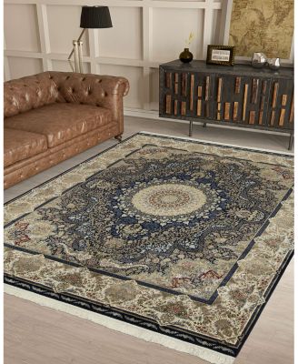 MINK HOME Majestic Elegance Tabriz Area Rug, 8'6" x 12'