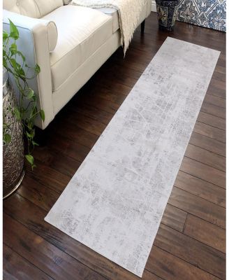 Mink Home Alloy ALL341 Runner Rug, 2'6" x 8