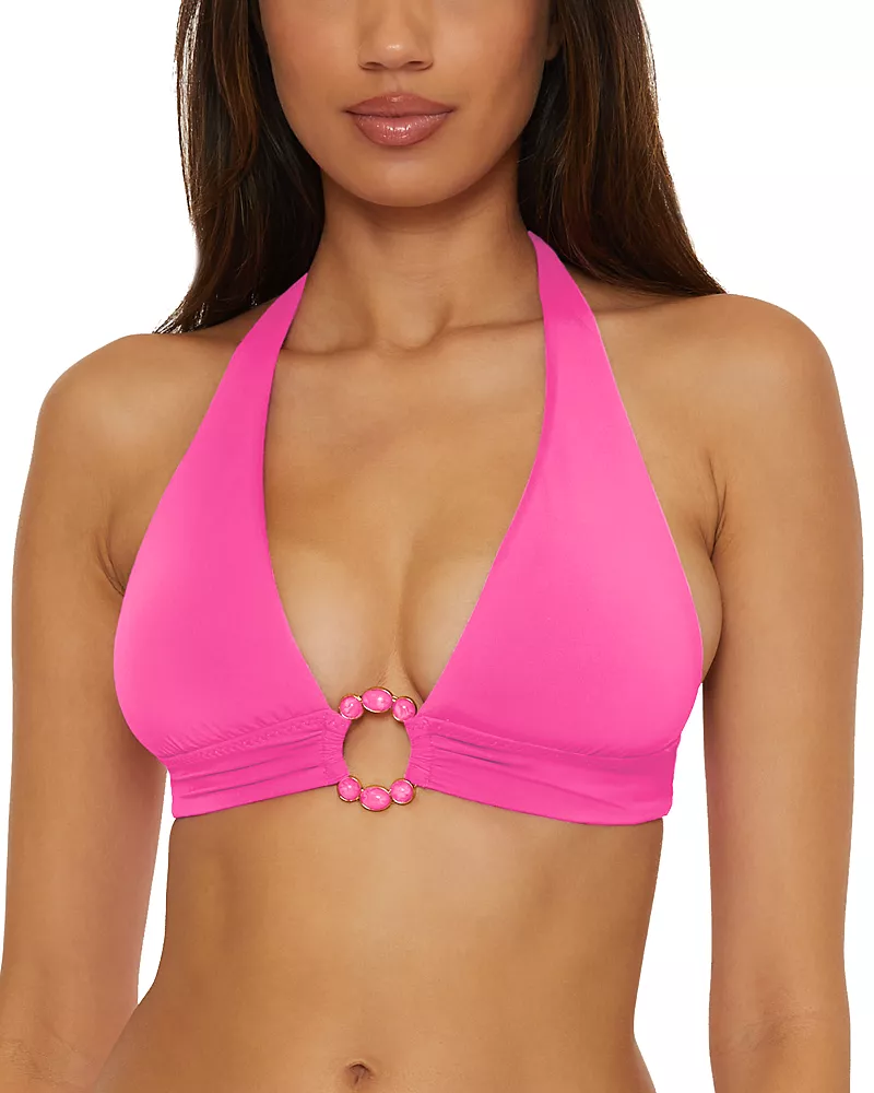 Becca by Rebecca Virtue Marble Canyon Mira Ring Halter Top