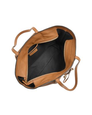 Osette Leather Shopper Tote