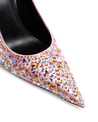 Women's Embellished Pointed Pumps