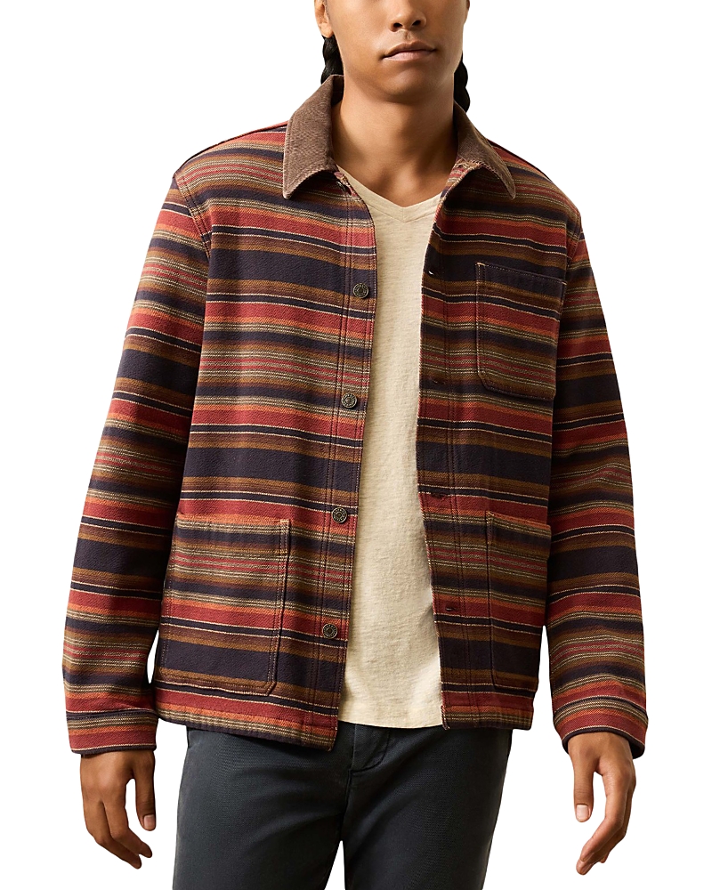 Faherty Men's High Ridge Twill Studio Shirt Jacket