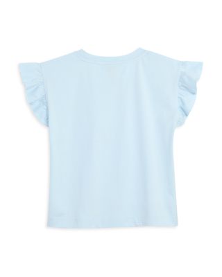 Girls' Ruffled Sleeve Tee, Little Kid, Big Kid - Exclusive