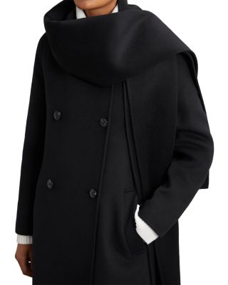 Petite Long Scarf Coat