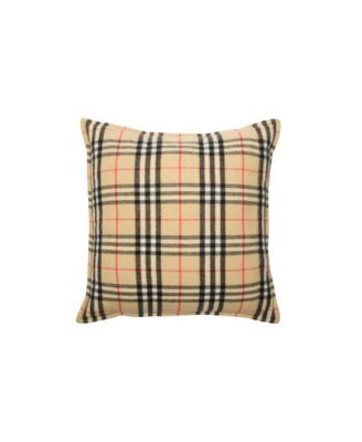 Check Cashmere Cushion