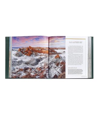  100 Hikes of a Lifetime Leather Bound Book