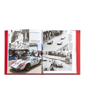  Ford vs. Ferrari Leather Bound Book