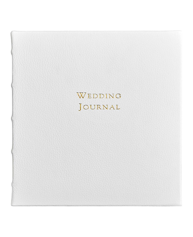 Graphic Image Leather Wedding Journal